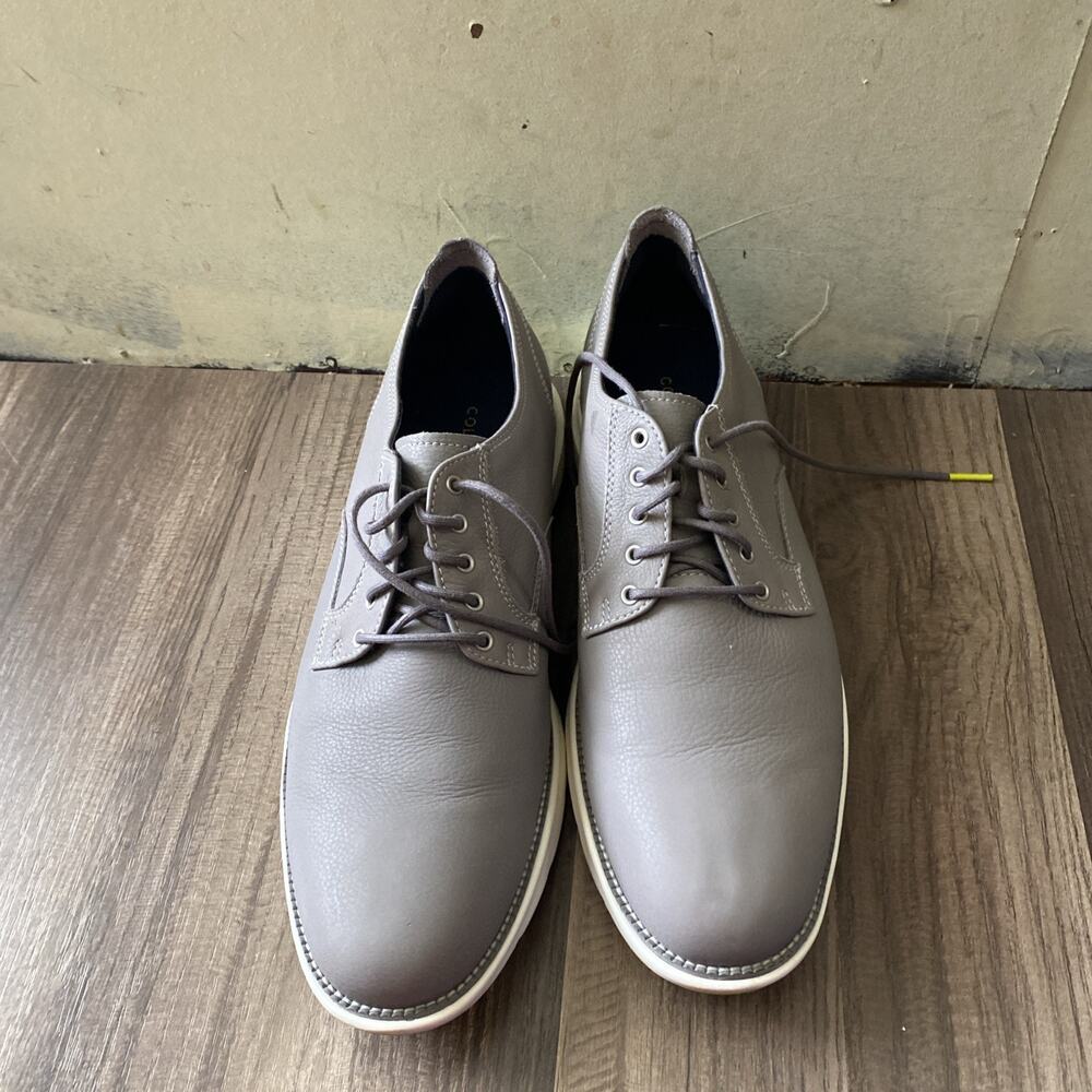 Cole Haan Grand Camden Oxfords C33830 Men’s 13 M Grey Leather
